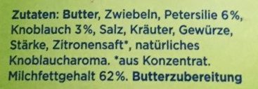 Kräuterbutter - Ingredients - de