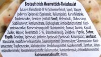 Meerrettich-Fleischsalat - Ingredients - de