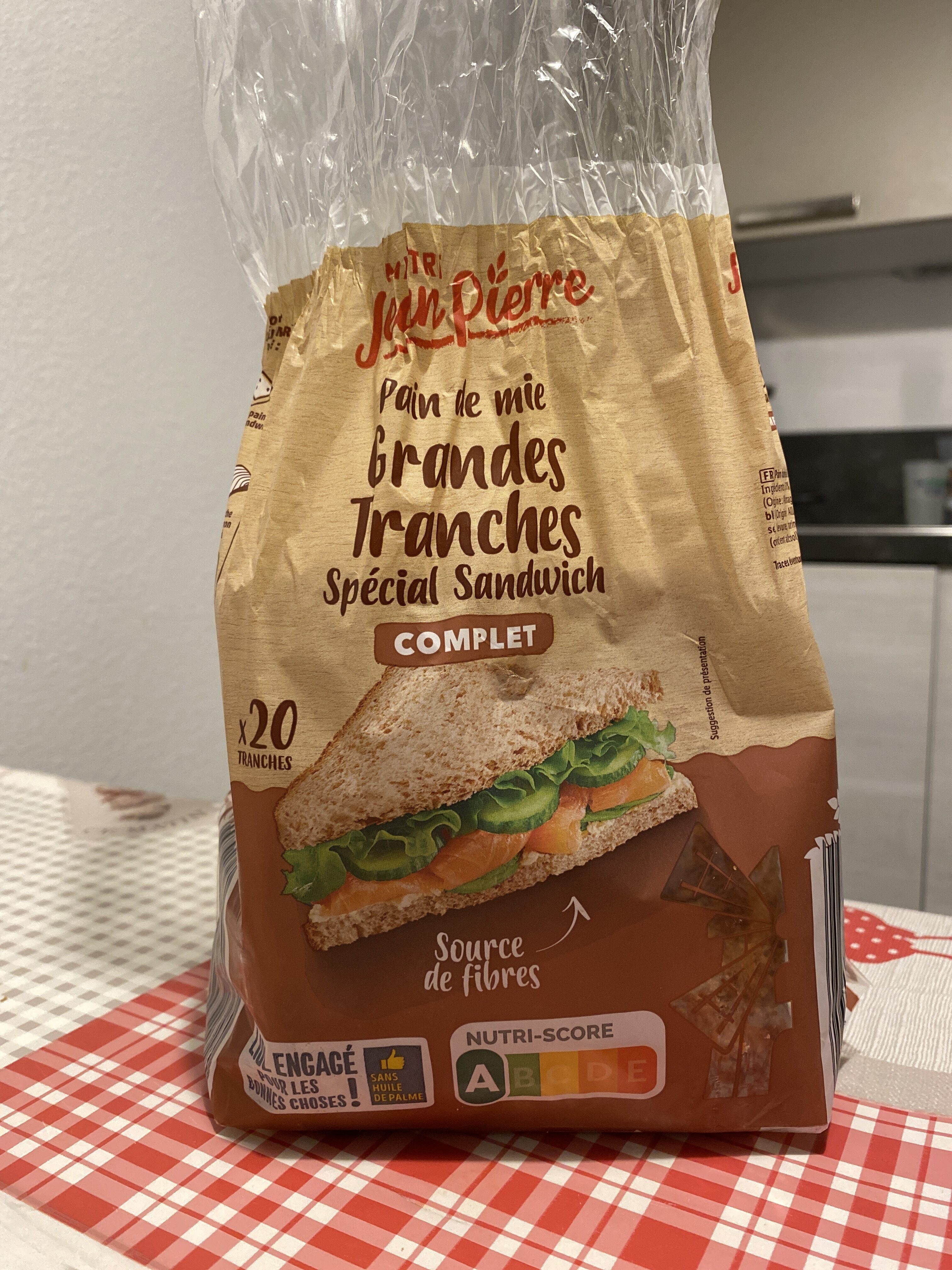 Pain de Mie Spécial Sandwich Complet - Product - en