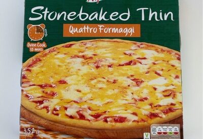 Quattro formaggi pizza - Product - en