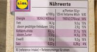 Knusper Müsli Früchte - Nutrition facts - de