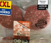 Burger meat de cerdo y vacuno - Product - es