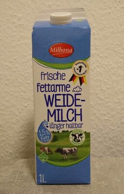 Frische fettarme Weidemilch (1,5% Fett; länger haltbar) - Product - de