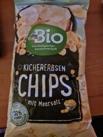 Bio Kichererbsen Chips mit Meersalz - Product - de