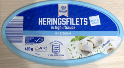 Heringsfilets in Joghurtsauce mit Kräutern - Product - de