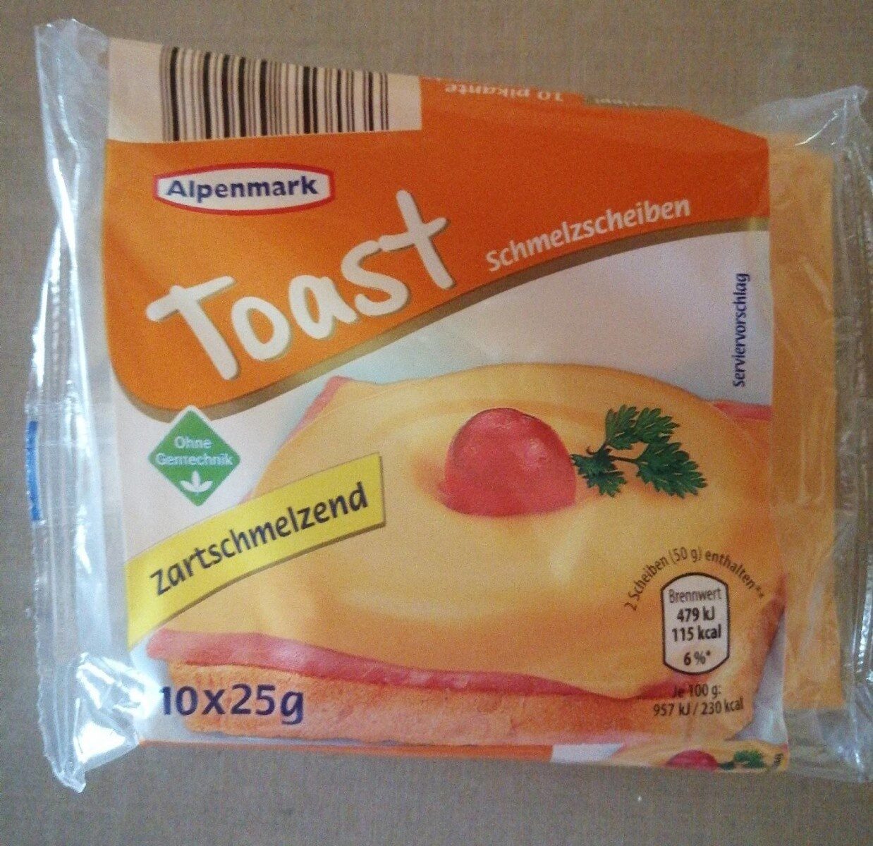 Toast Schmelzscheiben - Product - en