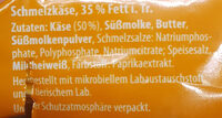 Toast Schmelzscheiben - Ingredients - de