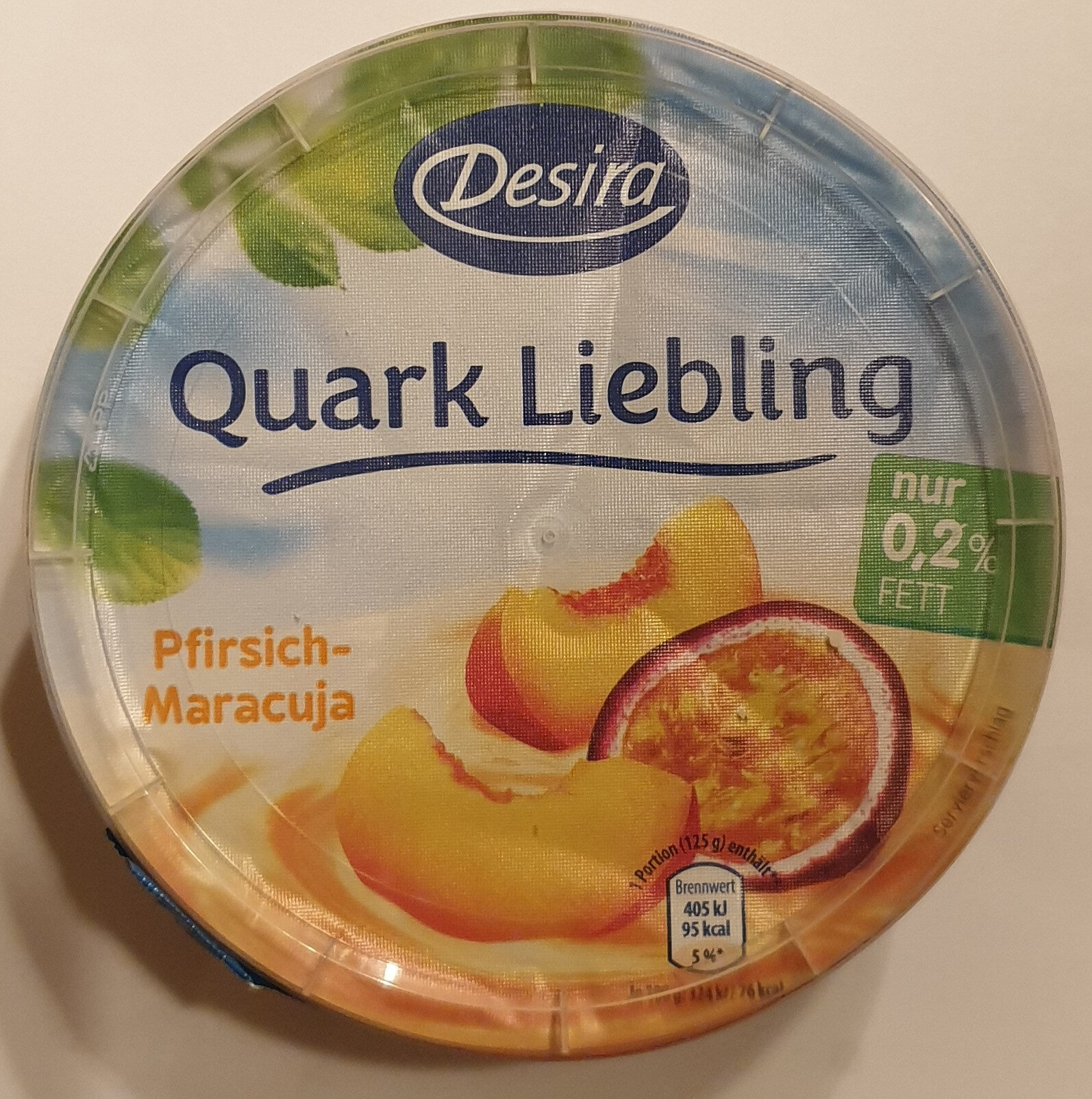 Quark Liebling Pfirsisch-Maracuja - Product - de