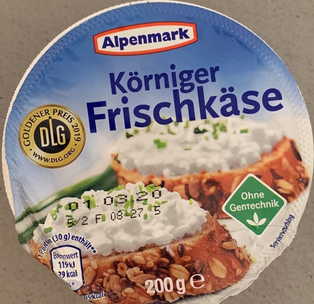 Körniger Frischkäse - Recycling instructions and/or packaging information - de