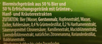 Schultenbräu Biermix mit Hanfextrakt - Ingredients - de