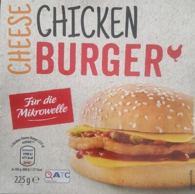 Cheese Chicken Burger - Product - de