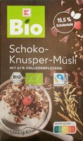 K Bio Schoko - Knusper - Müsli - Product - de