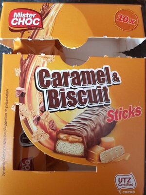 Caramel & Biscuit Sticks - Product - en