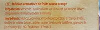 Orange - Nutrition facts - en
