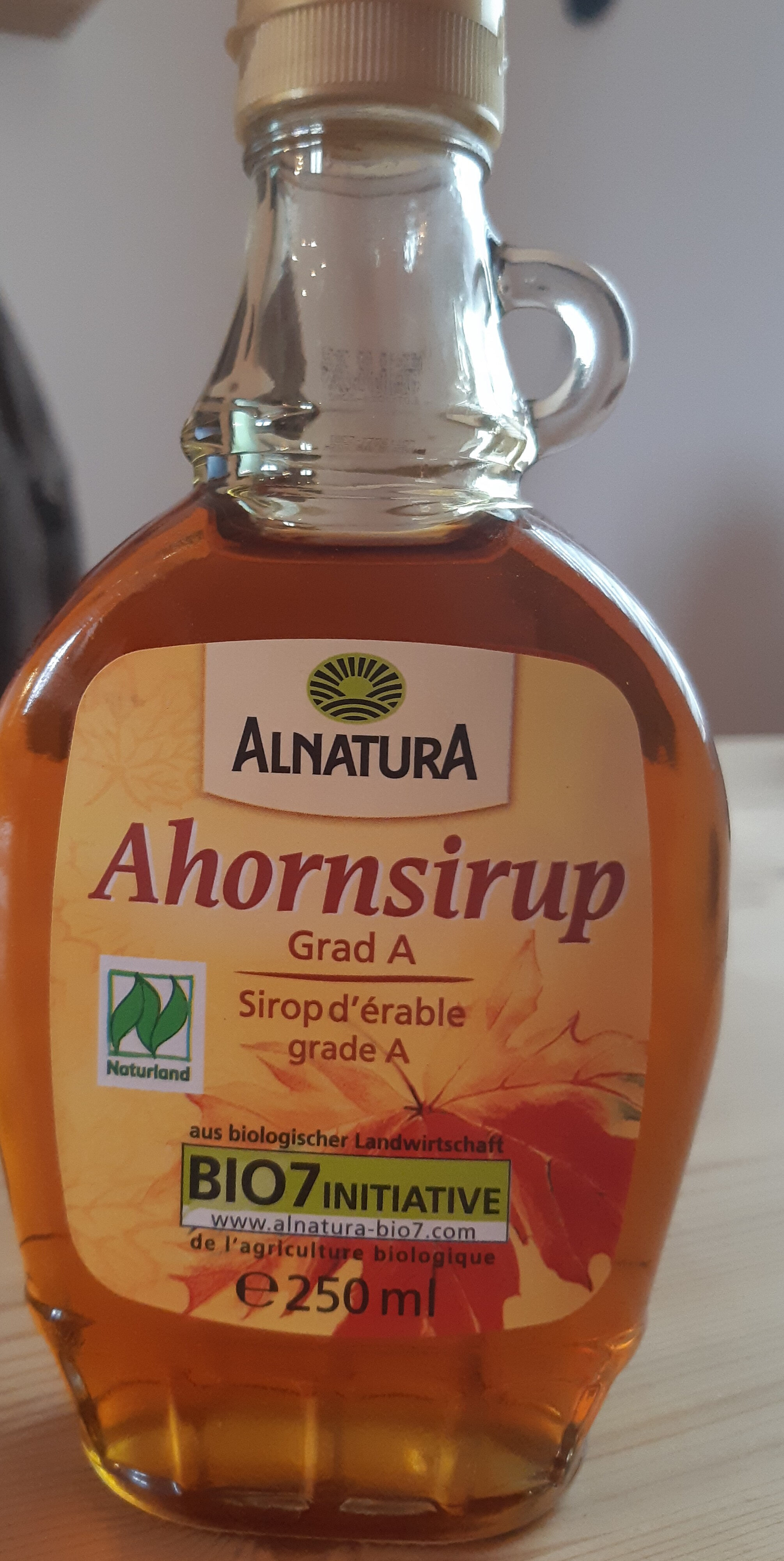 Ahornsirup - Recycling instructions and/or packaging information - de