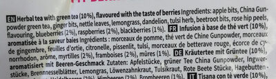 Fit berry detox tea - Ingredients