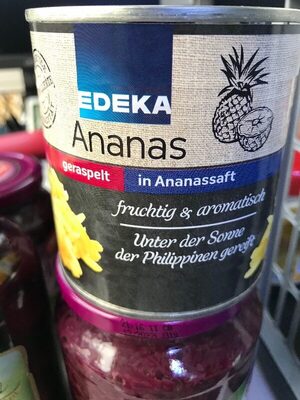 Ananas, geraspelt - Product - de