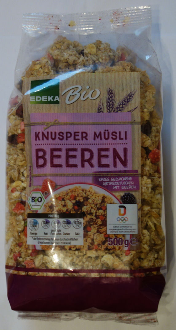Knuspermüsli Beeren - Product - de