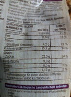 Knuspermüsli Beeren - Nutrition facts - de