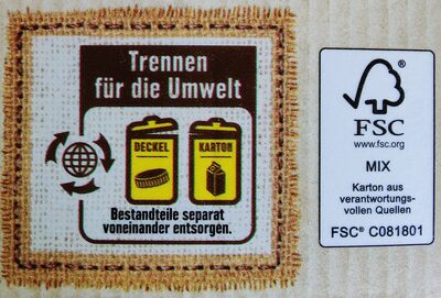 Tomatensaft mit Meersalz - Recycling instructions and/or packaging information - de