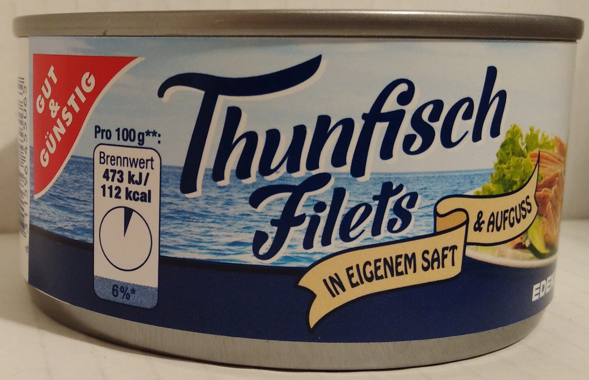 Thunfisch Filets im eigenen Saft - Product - de