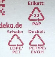 Hauchfein Delikatess Kochschinken - Recycling instructions and/or packaging information - de