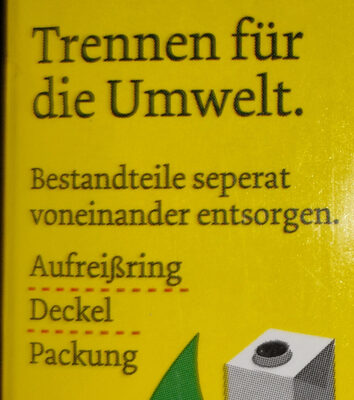 Mandel Drink ungesüßt - Recycling instructions and/or packaging information - de