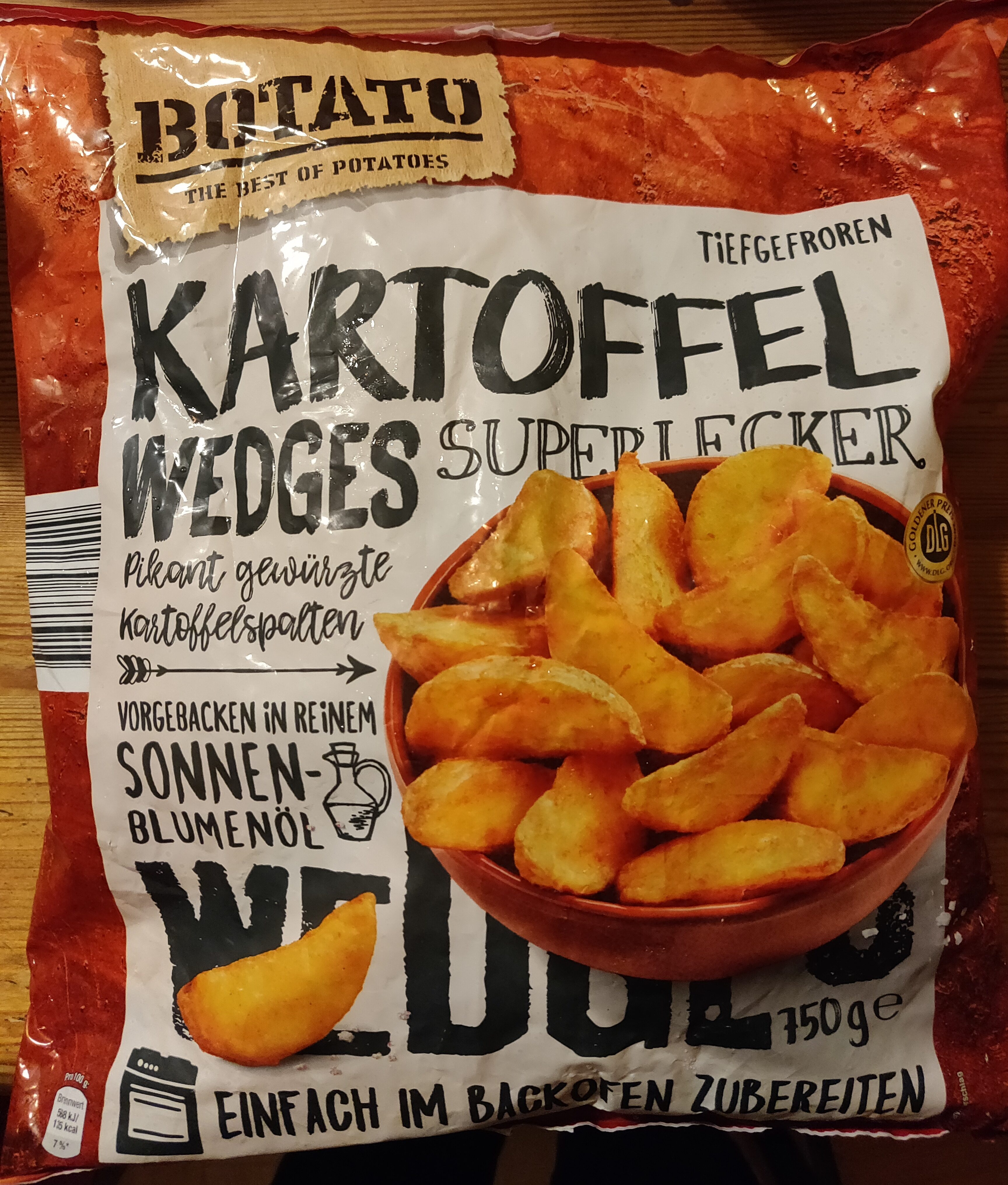 Kartoffelwedges - Product - de
