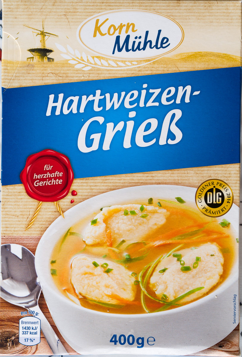 Hartweizen-Grieß - Product - de