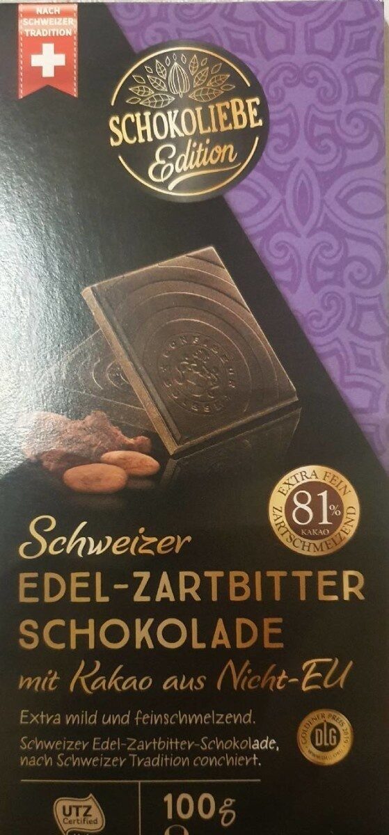 Edel-Zartbitter Schokolade - Product - de
