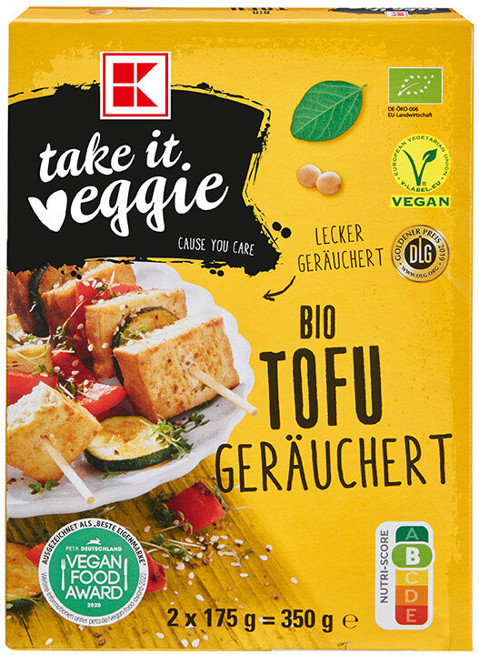 K-take it veggie Bio Tofu geräuchert - Product - en