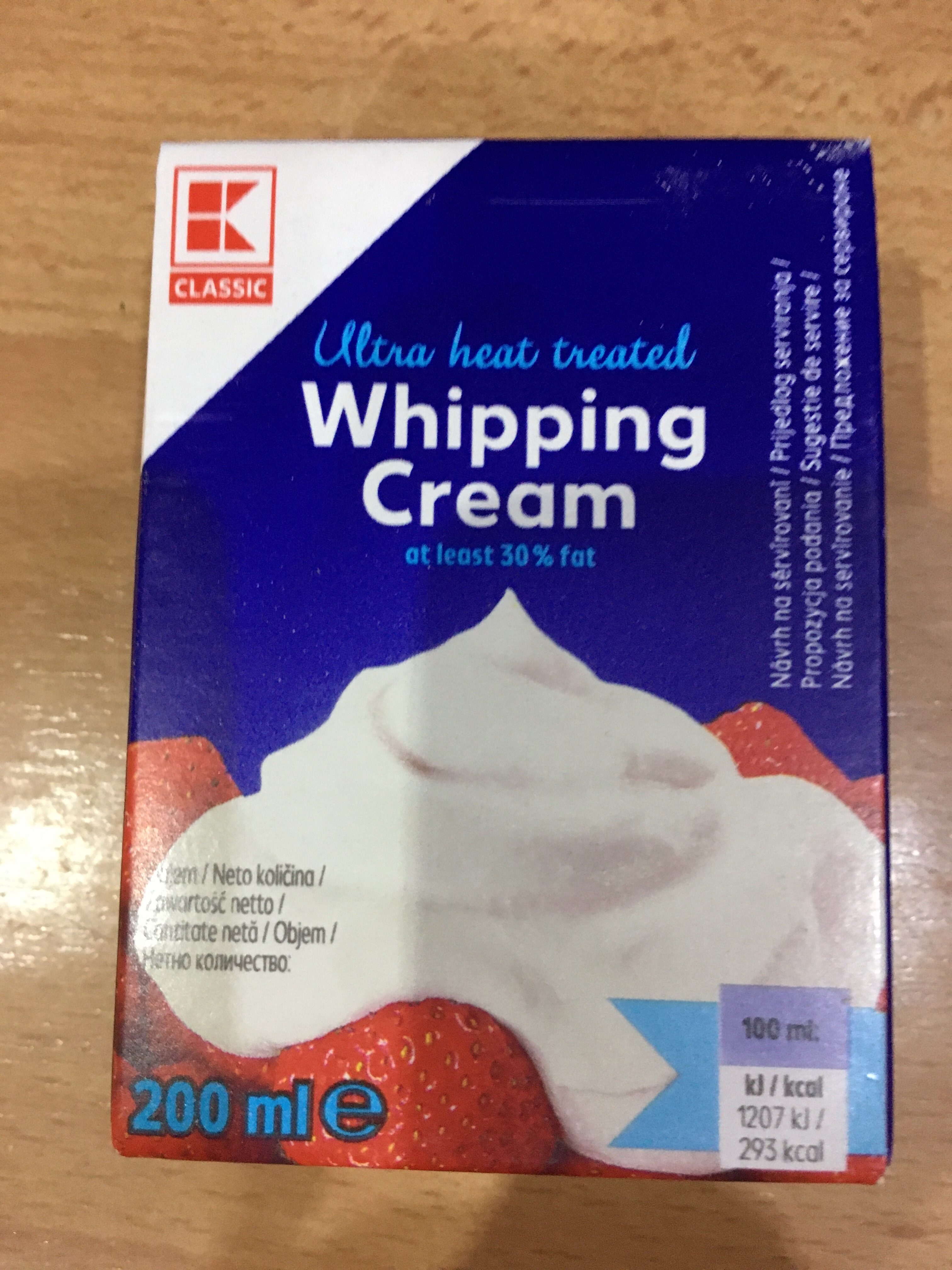 Whipping Cream - Product - en