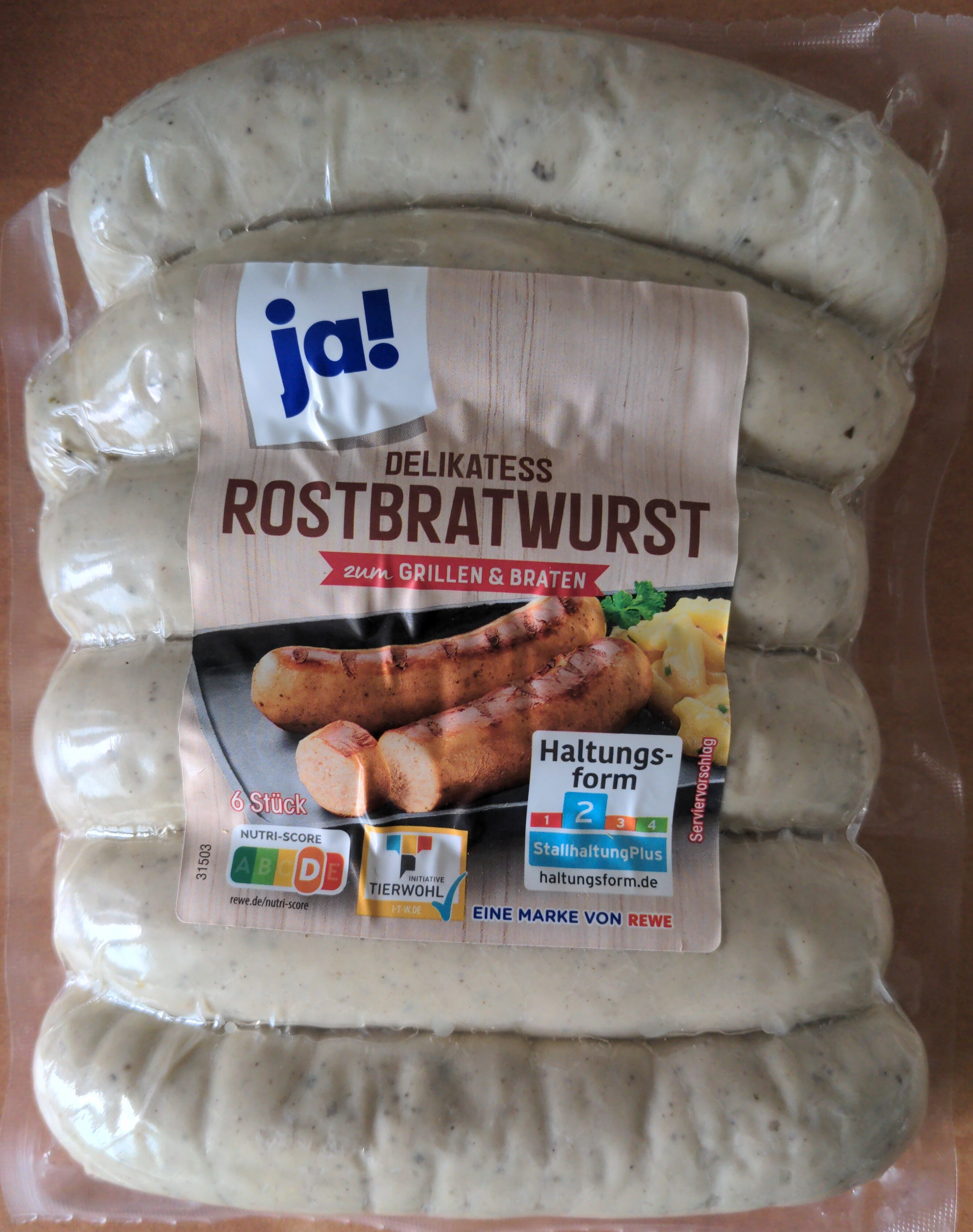 Delikatess Rostbratwurst - Product - de