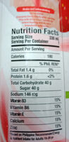 Nutriboost Strawberry Flavor - Nutrition facts - en