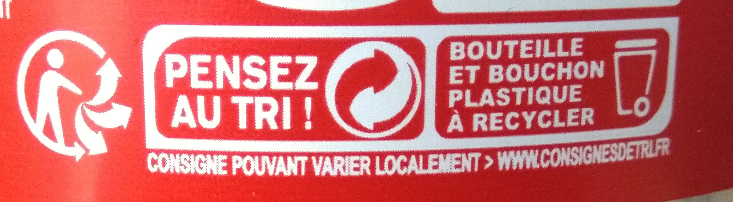 Coca-Cola sans sucres - Recycling instructions and/or packaging information - fr