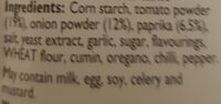 Colman`s Cazuela Chili Carne 50G - Ingredients - en