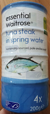 Tuna Steak in Spring Water - Product - en