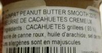British - Sun-pat Original Smooth Peanut Butter 227G: Case Of 6 x 227G - Ingredients - fr