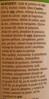 Shake framboise/myrtille - Ingredients - fr