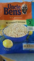 Riz cuisiné citron et romarin - Product - fr