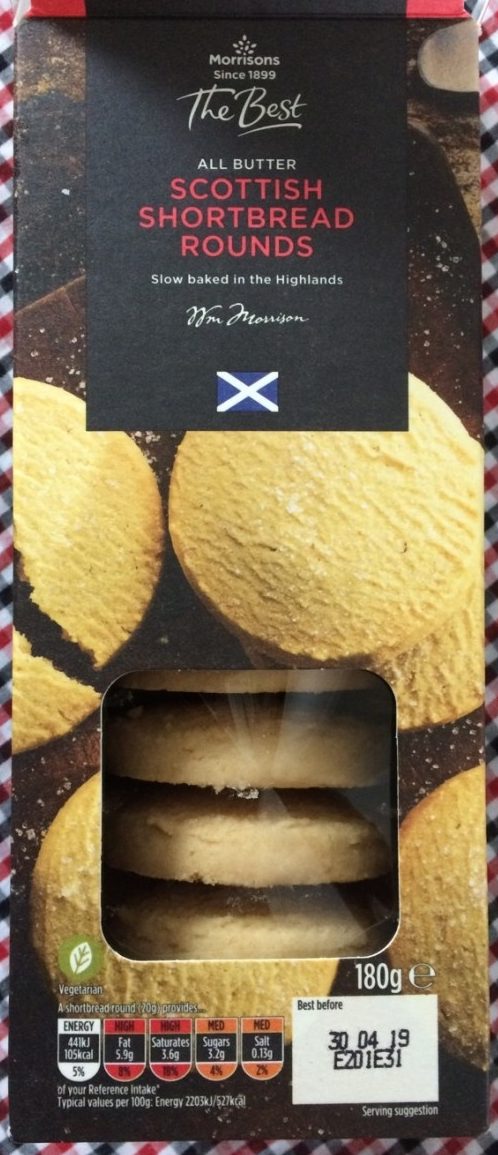 All Butter Scottish Shortbread Rounds - Product - en