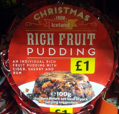 Christmas Rich Fruit Pudding - Product - en