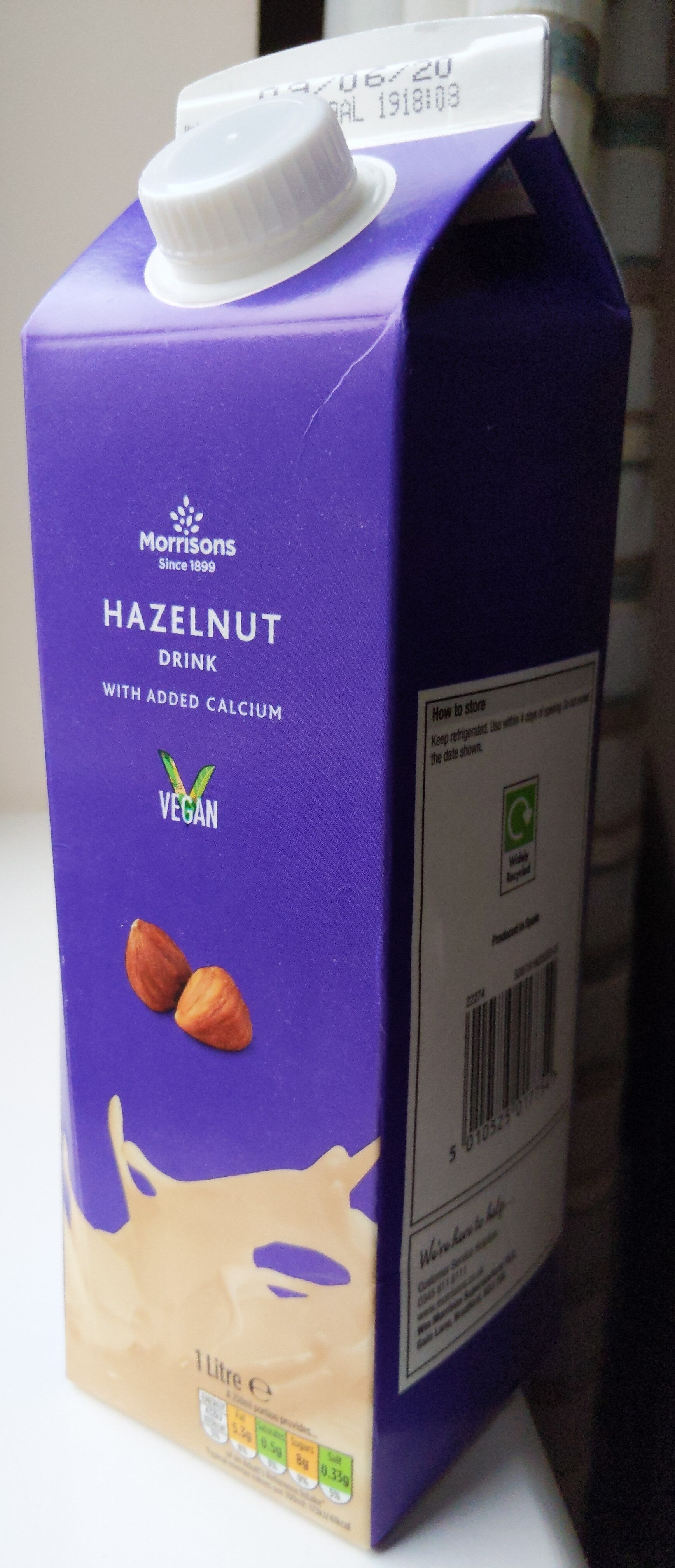 Hazelnut drink - Product - en