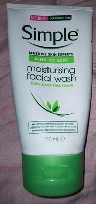 Moisturising facial wash - Product - en