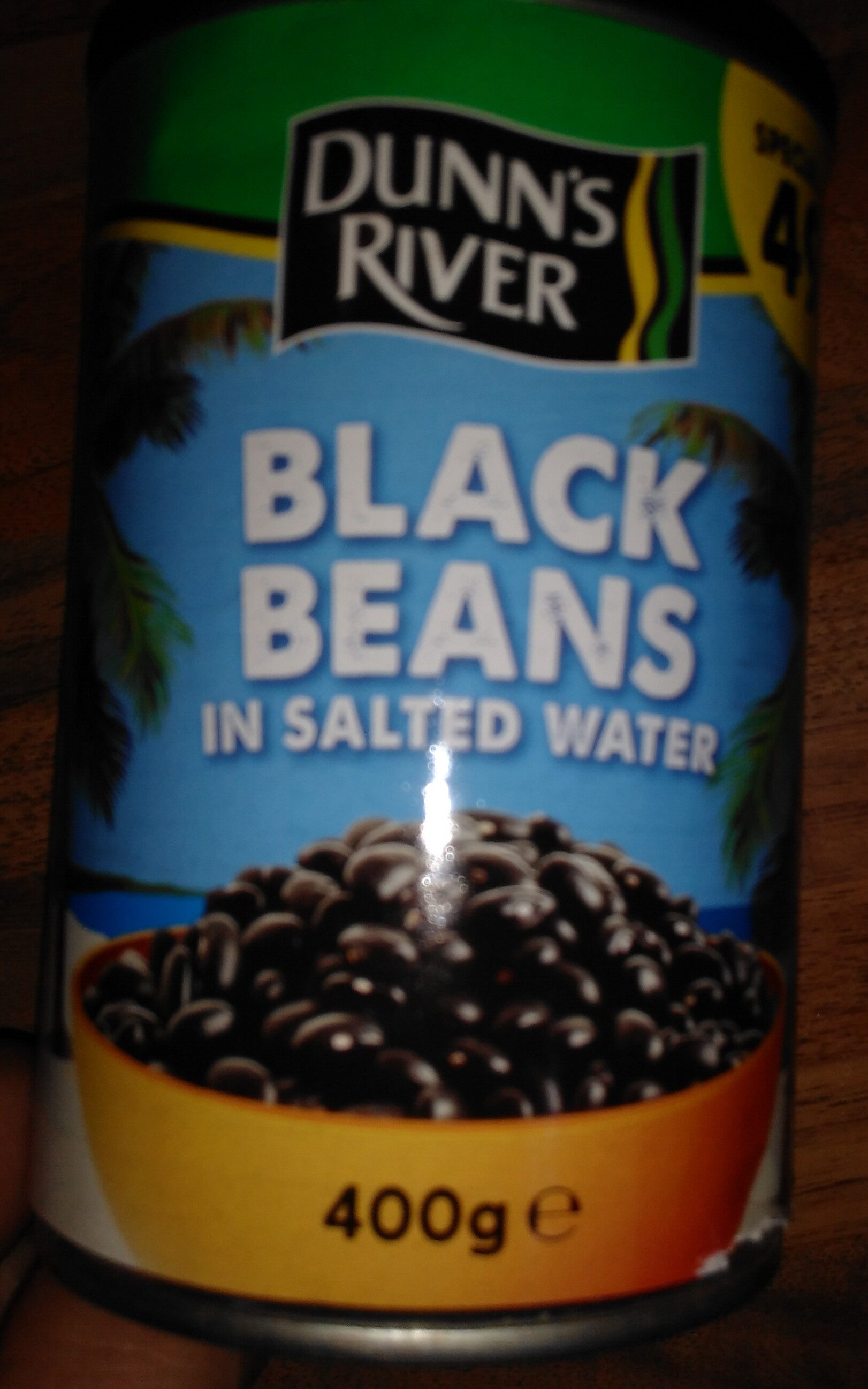 black beans in salted water - Product - en