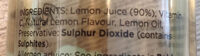 PLJ Lemon - Ingredients - en
