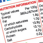 Rachel's Organic Rhubarb bio-live yogurt - Nutrition facts - en