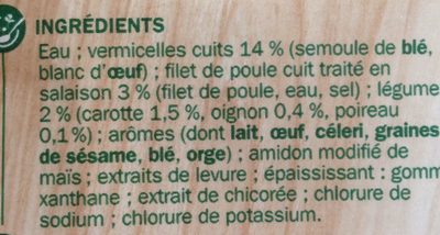 Poule au pot - Ingredients - fr