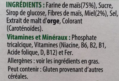 Miel Pops - Ingredients - fr