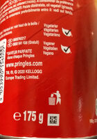 Chips Pringles Original - Recycling instructions and/or packaging information - fr